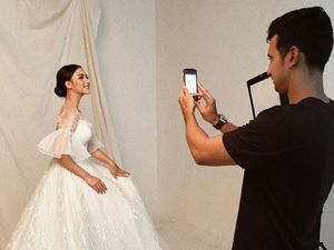 Citra Kirana Tampil dengan Gaun Pengantin, Ali Syakieb Terpana