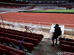 Kerusakan SUGBK: Dari Pintu, Kursi, sampai Taman Kerusakan SUGBK: Dari Pintu, Kursi, sampai Taman