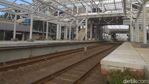 Mengintip Perkembangan Proyek Stasiun Cakung yang Sudah 87%
