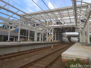 Mengintip Perkembangan Proyek Stasiun Cakung yang Sudah 87%