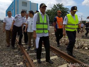 Dari Cipinang, Menhub Lanjut Pantau Pembangunan Stasiun Cakung