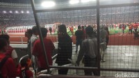 Namun dia juga menekankan bahwa jika ada suporter yang tertangkap merusak SUGBK, maka harus ada sanksi hukum. (Foto: Yanu Arifin/detikSport)