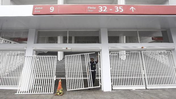Panitia mengklaim, biaya kerusakan di SUGBK usai laga final mencapai Rp900 juta.