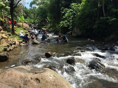Foto: Tempat Basah-basahan Asyik di Ciamis