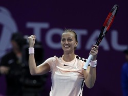 Kalahkan Wozniacki, Kvitova Hadapi Muguruza di Final