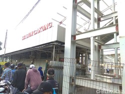 Proyek Pembangunan Stasiun Cakung Sudah 87% Rampung