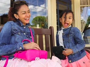 Potret Kedekatan Masayu Anastasia dengan Putri Semata Wayangnya