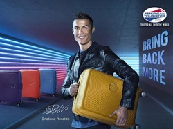 Ronaldo Jadi Brand Ambassador Tas American Tourister