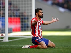 Kesalnya Diego Costa pada Wasit