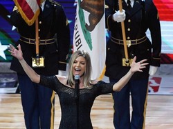 Fergie Akhirnya Buka Suara soal Improvisasi Lagu Kebangsaan AS