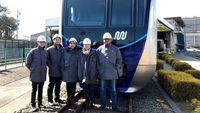 Foto: Siap Dikirim dari Jepang, Begini Penampakan Kereta MRT Jakarta