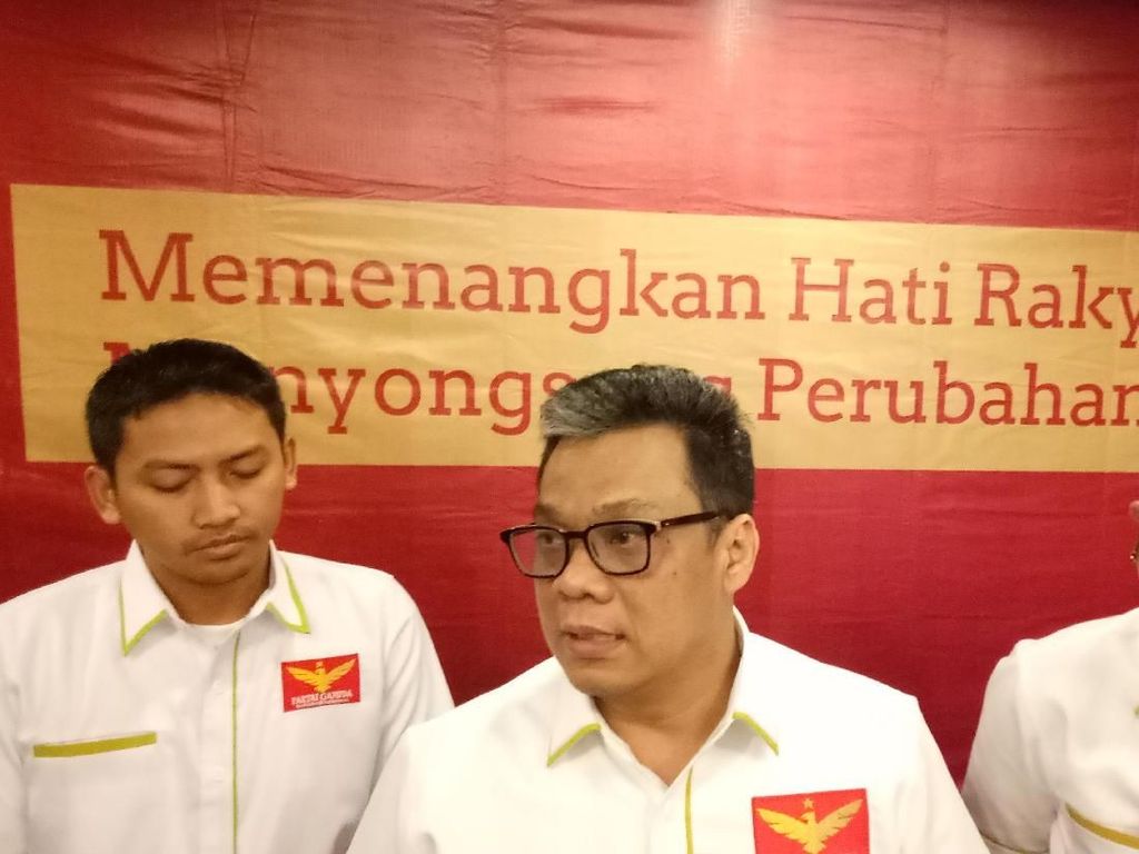 Beda dengan Gerindra, Partai Garuda Belum Tentu Dukung Prabowo Beda dengan Gerindra, Partai Garuda Belum Tentu Dukung Prabowo