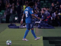 Zidane Harap-Harap Cemas Tunggu Kabar Cedera Marcelo
