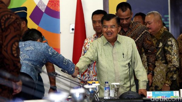 JK Pimpin Rakor Persiapan Asian Games 2018