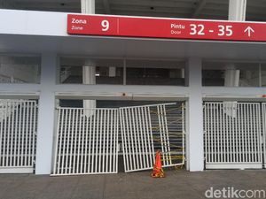 Fasilitas GBK Rusak Saat Final Piala Presiden, Ini Komentar JK Fasilitas GBK Rusak Saat Final Piala Presiden, Ini Komentar JK
