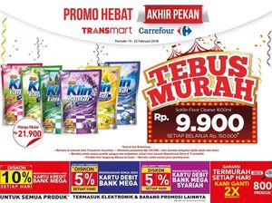 Tebus Murah dan Beli 2 Gratis 1 di Awal Minggu Transmart Carrefour