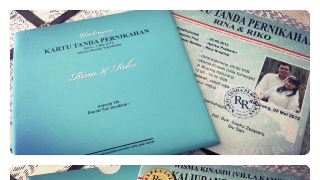 8 Undangan Pernikahan Unik yang Hanya Ada di Indonesia