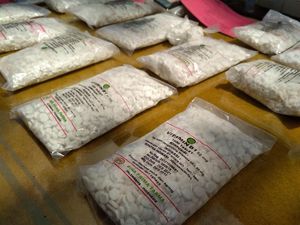 Polisi Sita 15 Ribu Butir Pil Dobel L Dalam Kemasan Vitamin