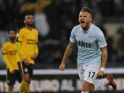 Dua Gol Immobile Antarkan Lazio Gusur Inter