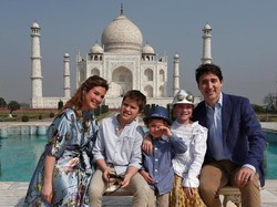 Cute! Justin Trudeau Antar Anak-anaknya di Hari Pertama Sekolah