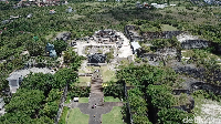 Foto Drone: Kemegahan Garuda Wisnu Kencana Bali