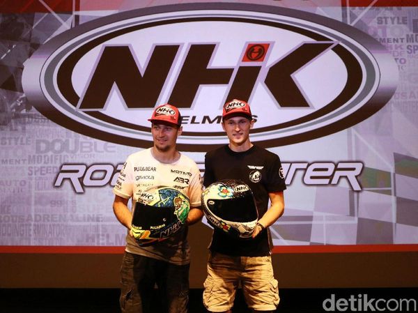 Helm Buatan Citeureup Dipakai Pebalap MotoGP