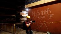 Foto: Ada Kebocoran Gas Pascagempa di Meksiko?