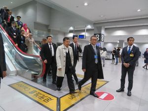 Tiba di Jepang, JK Akan Terima Gelar Doktor HC dari Universitas Hiroshima