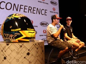 Begini Cara Pebalap MotoGP Tes Helm Buatan Citeureup Begini Cara Pebalap MotoGP Tes Helm Buatan Citeureup