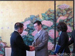 Wapres JK Temui Gubernur Osaka di Sela Kunjungan ke Jepang