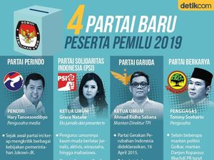 Menanti Kiprah Partai Baru di Pemilu 2019 Menanti Kiprah Partai Baru di Pemilu 2019