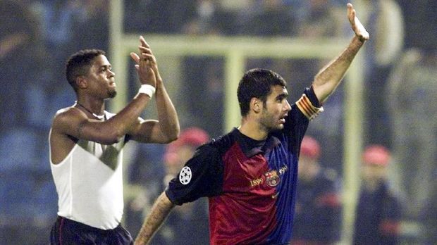 Ayah Justin, Patrick Kluivert merupakan legenda Barcelona dan timnas Belanda.