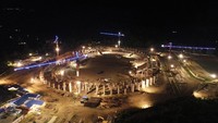 Stadion Papua Bangkit ini akan bersanding dengan Stadion Gelora Bung Karno, Stadion Gelora Bandung Lautan Api, Stadion Utama Riau, Pekanbaru, Stadion Aji Imbut Tenggarong, dan Stadion Jakabaring Palembang sebagai stadion-stadion terbaik di Indonesia. (dok. PT PP)