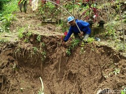 Puluhan Warga di Borobudur Magelang Terancam Tanah Longsor