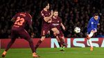 Foto: Duel Chelsea vs Barca di Stamford Bridge Tanpa Pemenang
