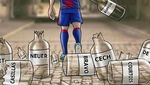 Meme-meme Messi Jebol Gawang Chelsea