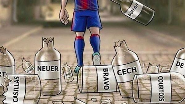 Meme Messi Dipuja Akhirnya Bisa Jebol Chelsea