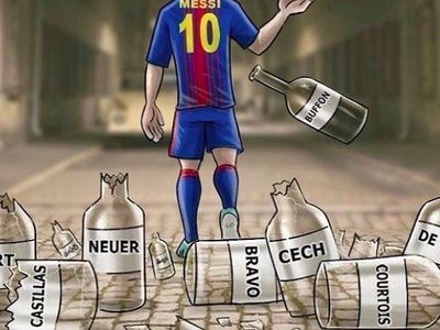 Meme Messi Dipuja Akhirnya Bisa Jebol Chelsea