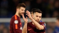 Total ada 10 pemain Spanyol, masing-masing lima di Chelsea dan Barcelona. Jordi Alba jadi salah satunya. (Andrew Boyers/Reuters)