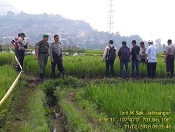 Siswa SMK di Sumedang Ditemukan Tewas di Tengah Sawah