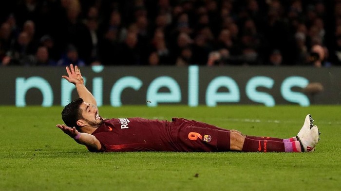 Luis Suarez Masih Puasa Gol di Liga Champions