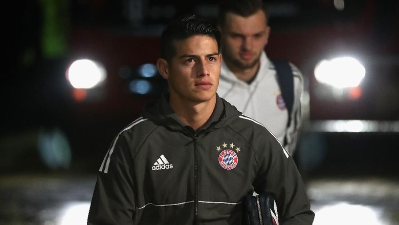 Cedera James Warnai Kemenangan Bayern Cedera James Warnai Kemenangan Bayern