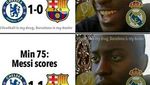 Meme-meme Messi Jebol Gawang Chelsea