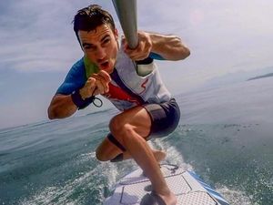 Foto: Dani Pedrosa dan Laut Foto: Dani Pedrosa dan Laut