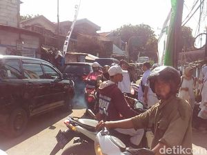 Massa Penjemput Habib Rizieq di Masjid Baitul Amal Bubar