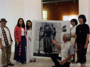 Nia Dinata Buka Pameran Seni Perempuan (di) Borobudur