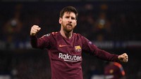 Total 30 tembakan yang dibuat Messi sebelum dia akhirnya bisa menggetarkan gawang Chelsea (Mike Hewitt/Getty Images)