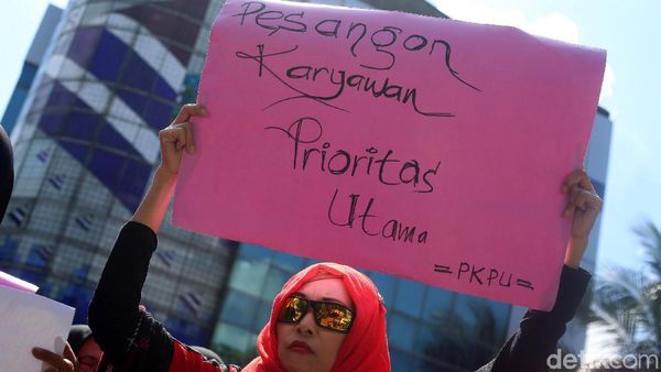 Eks Pekerja Sevel Tuntut Pesangon