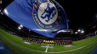 Chelsea menghadapi Barca pada laga di Stamford Bridge, Rabu (21/2/2018) dinihari WIB. Foto: David Klein/Reuters
