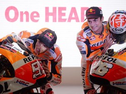 Ditanya soal Pesaing Terberat, Marquez dan Pedrosa Malah Saling Tunjuk